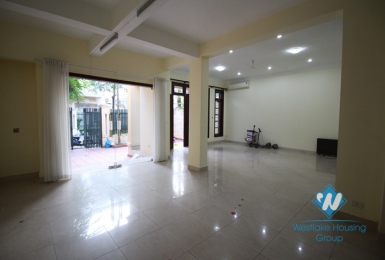 Charming house with small yard for rent in Ciputra, Block D, Tay Ho, Ha Noi